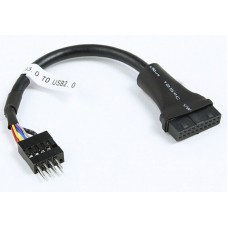 Переходник USB 2.0 9-pin male на USB 3.0 20-pin female