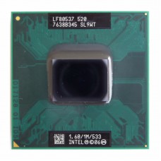Процессор для ноутбука Intel Celeron M 520, Socket M, 1.6 ГГц, б/у