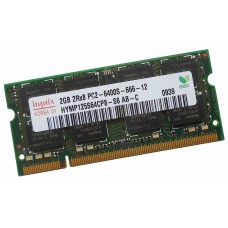 Оперативная память SO-DIMM DDR2 Hynix PC2-5300, 667 МГц, 2 Гб, б/у