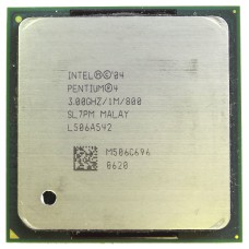 Процессор Intel Pentium 4 3.0 ГГц/1024 Кб/800 МГц, S478, б/у