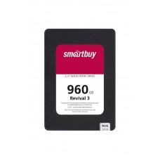 Жесткий диск SSD SmartBuy Revival 3 SB960GB-RVVL3-25SAT3, 2.5", 960 ГБ