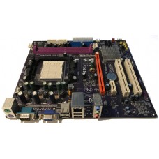 Материнская плата ECS GeForce6100SM-M2 (V1.0A), AM2, microATX, б/у