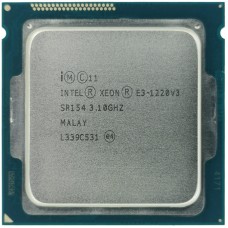 Процессор Intel Xeon E3-1220 v3, LGA 1150, 3.1 ГГц, б/у