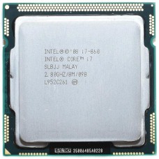 Процессор Intel Core i7-860, LGA 1156, 2.8 ГГц, б/у 
