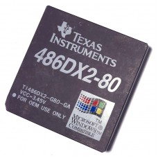 Процессор Texas Instruments 486DX2-80, Socket 1, Socket 2, Socket 3, 80 МГц, б/у