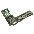 Плата портов USB, Audio, HDMI для Asus A52, K52, X52, б/у
