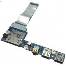 Плата аудио, USB и картридер для Lenovo S300, S400, S405, S410, S415, б/у