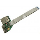 Плата USB и картридер для Toshiba L650, L655, б/у