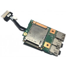 Плата аудио, USB и картридер для Lenovo B575, б/у