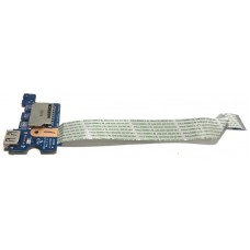 Плата USB и картридер для HP 15-AY, 15-BA, 255 G5, б/у