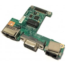 Плата USB, VGA и LAN для MSI CR650, MS-16GN, б/у