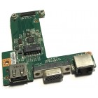 Плата USB, VGA и LAN для MSI MS-175A, б/у