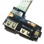 Кнопка включения и плата USB для Samsung NP350V5C, NP355V5C, NP365E5C, б/у