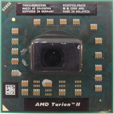 Процессор для ноутбука AMD Turion II Dual-Core Mobile M540, Socket S1, 2.4 ГГц, б/у