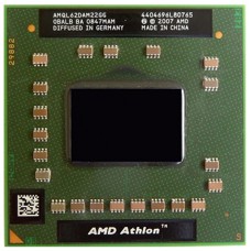 Процессор для ноутбука AMD Turion 64 X2 QL-62, Socket S1, 2.0 ГГц, б/у