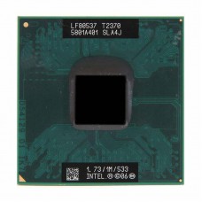 Процессор для ноутбука Intel Pentium Dual-Core Mobile T2370, Socket P, 1.73 ГГц, б/у