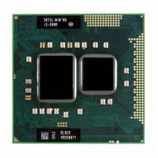 Процессор для ноутбука Intel Core i3 Mobile i3-380M, Socket G1, 2.5 ГГц, б/у