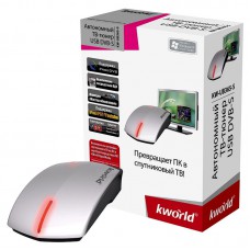 Внешний TV-тюнер KWorld USB DVB-S TVBox (KW-UB365-S) с пультом ДУ