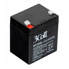 Аккумулятор для ИБП 3Cott 12 V, 4.5 Ah